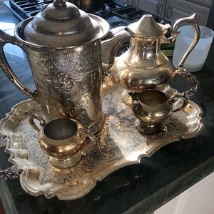 Antique coffee set